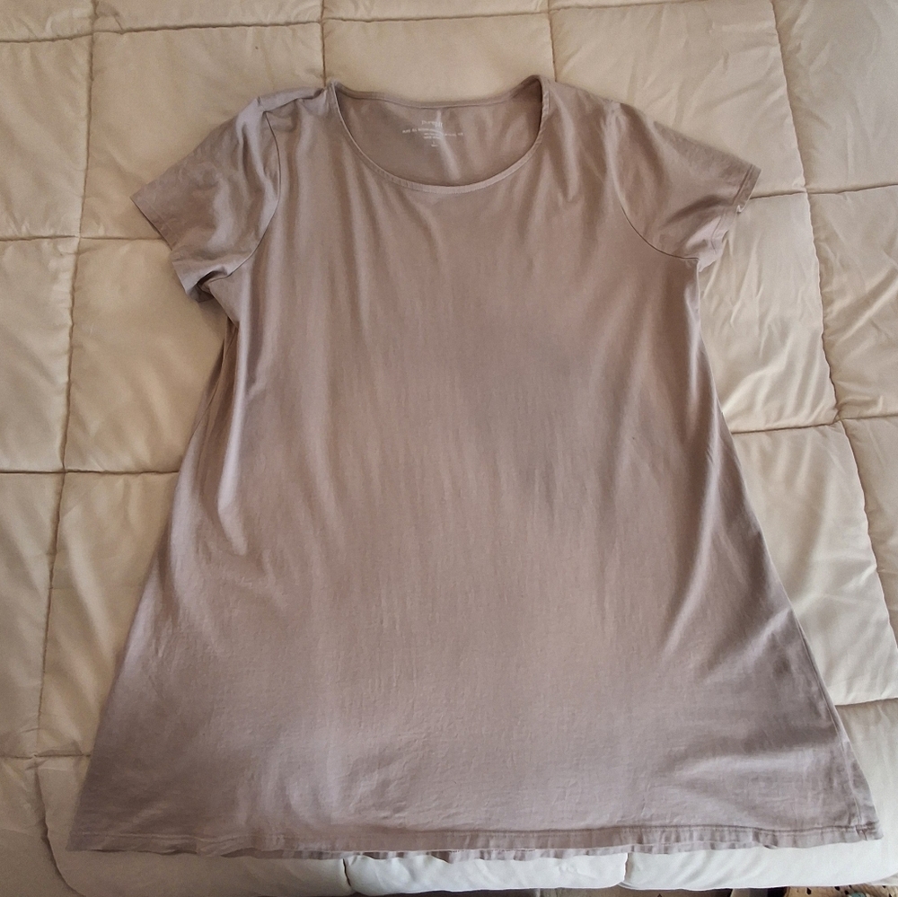 J Jill Pure Jill Scoop Neck Elliptical Tee